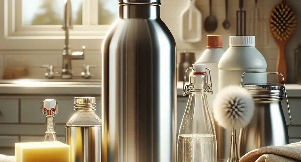 Sådan rengør du en termokande med stålindsats